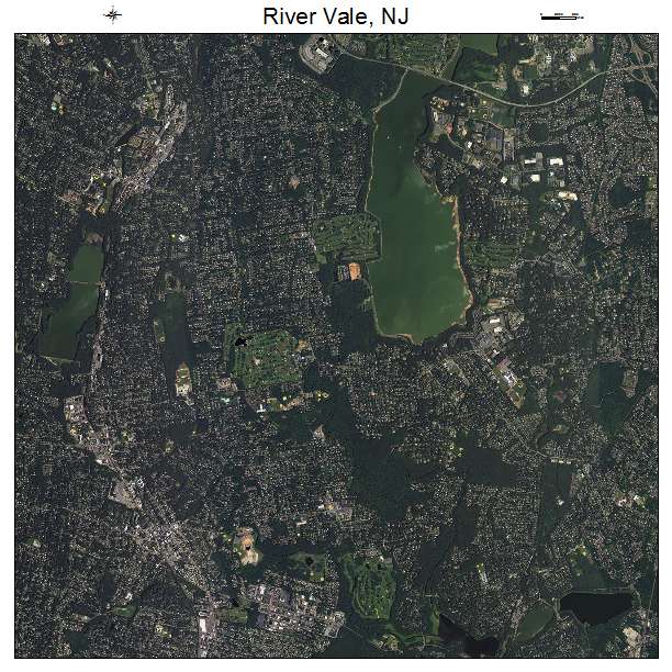 River Vale, NJ air photo map