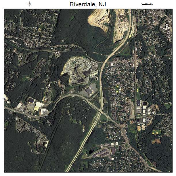 Riverdale, NJ air photo map