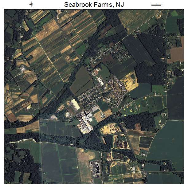 Seabrook Farms, NJ air photo map