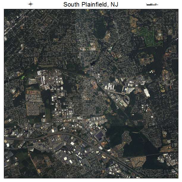 South Plainfield, NJ air photo map
