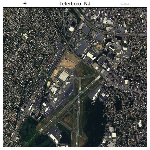 Teterboro, NJ air photo map