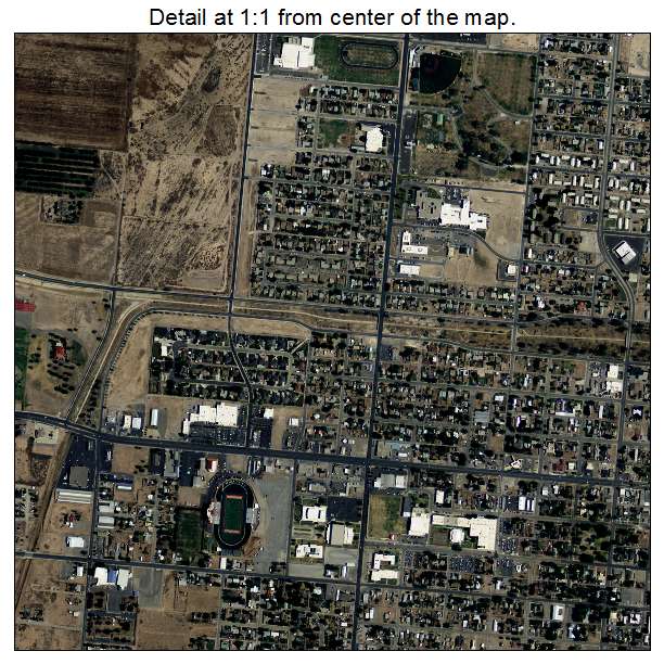Artesia, New Mexico aerial imagery detail