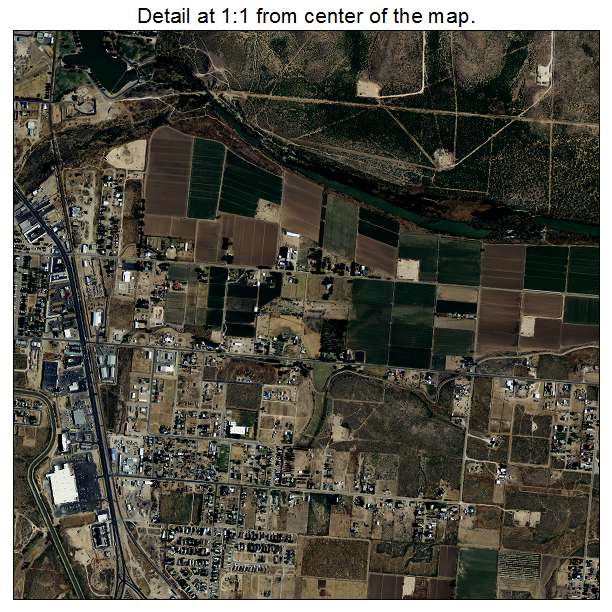 Carlsbad, New Mexico aerial imagery detail