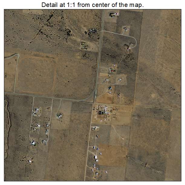 Cedar Grove, New Mexico aerial imagery detail