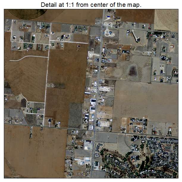 Clovis, New Mexico aerial imagery detail