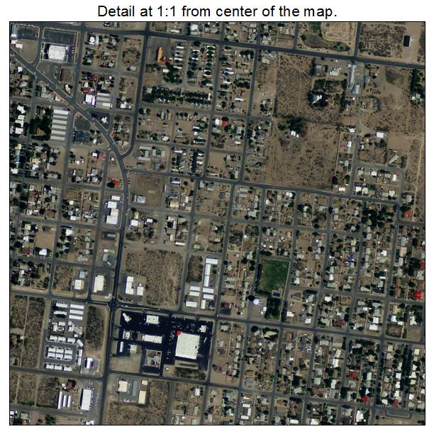 Deming, New Mexico aerial imagery detail