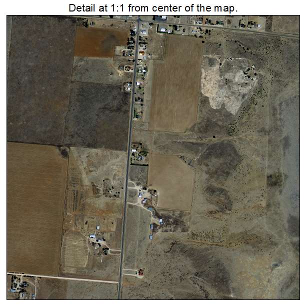 Dora, New Mexico aerial imagery detail