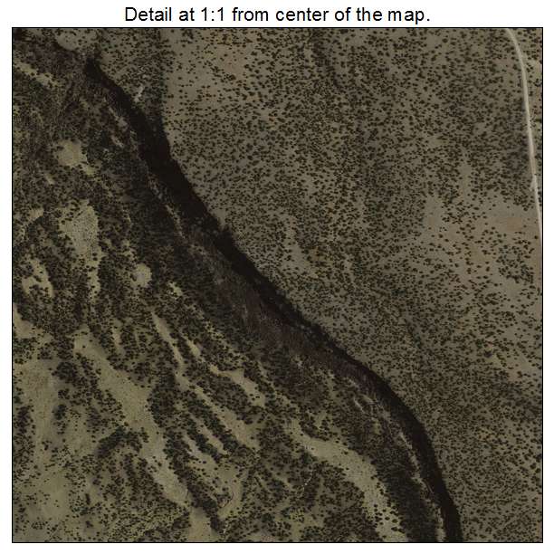 Encinal, New Mexico aerial imagery detail