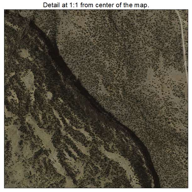 Encinal, New Mexico aerial imagery detail