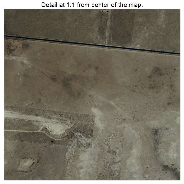 Estancia, New Mexico aerial imagery detail
