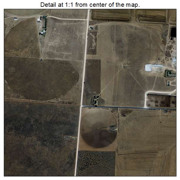 Floyd, New Mexico aerial imagery detail