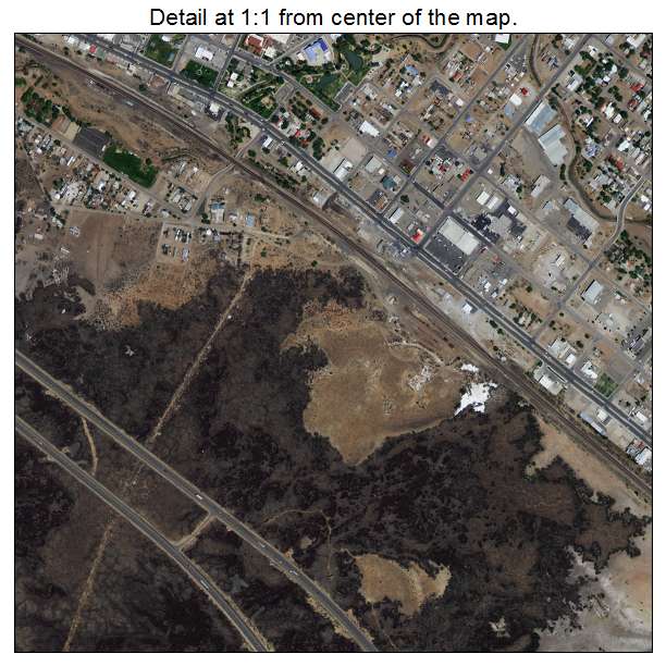 Grants, New Mexico aerial imagery detail