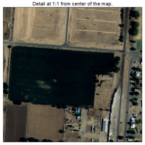 Hagerman, New Mexico aerial imagery detail