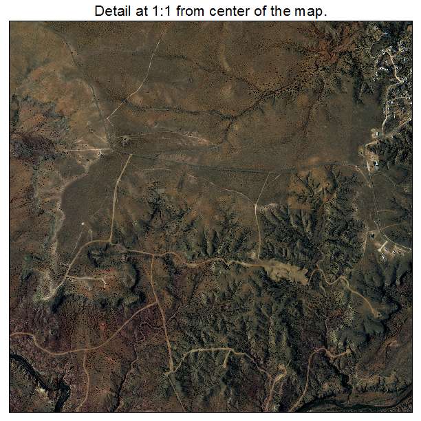 Lake Sumner, New Mexico aerial imagery detail