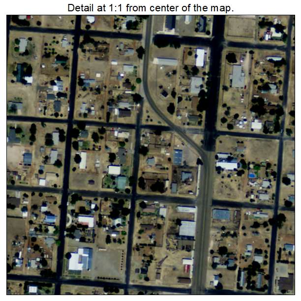 Melrose, New Mexico aerial imagery detail