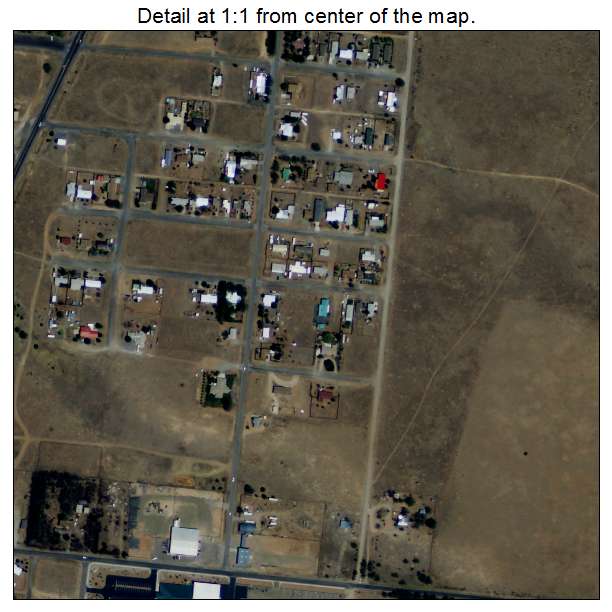 Moriarty, New Mexico aerial imagery detail