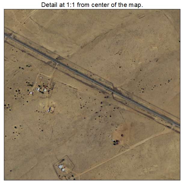 Nakaibito, New Mexico aerial imagery detail