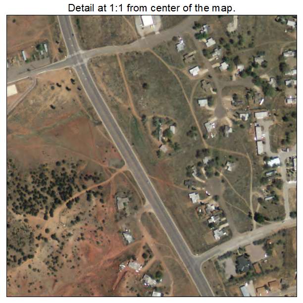 Navajo, New Mexico aerial imagery detail