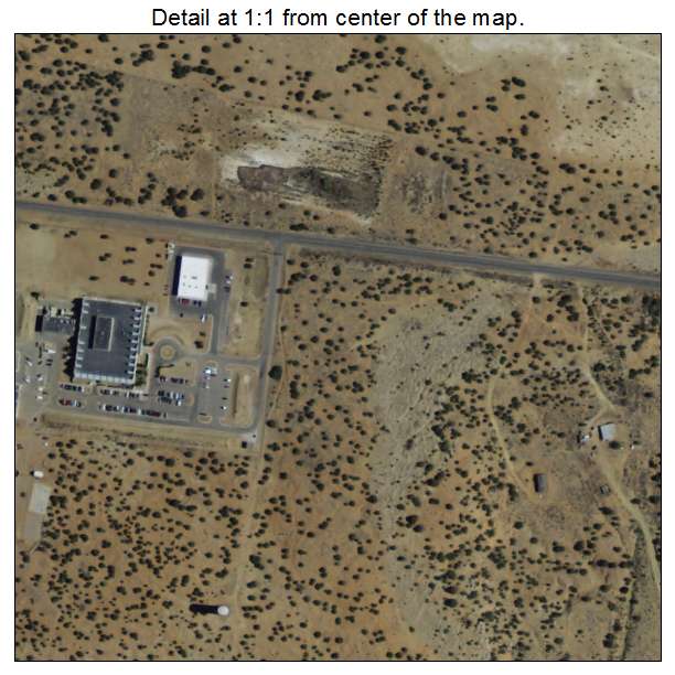North Acomita Village, New Mexico aerial imagery detail