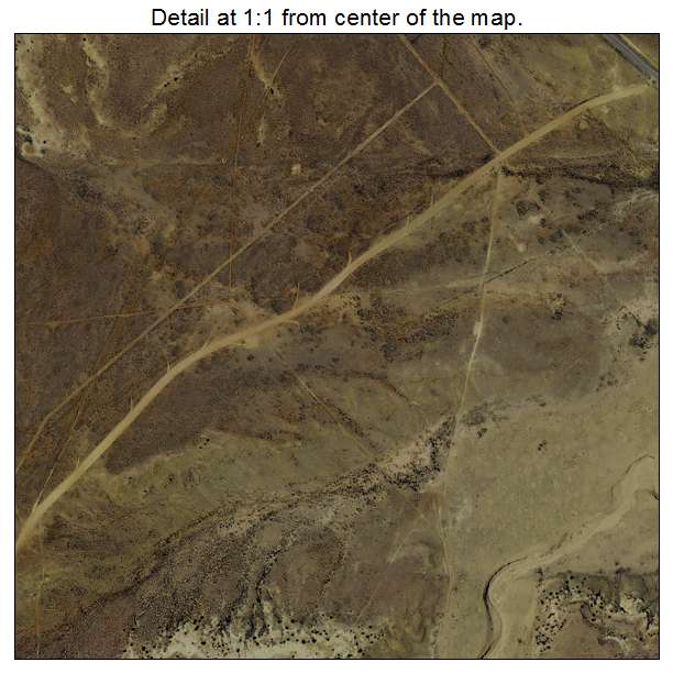 Pueblo Pintado, New Mexico aerial imagery detail