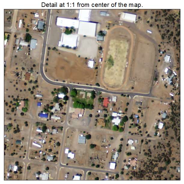 Reserve, New Mexico aerial imagery detail
