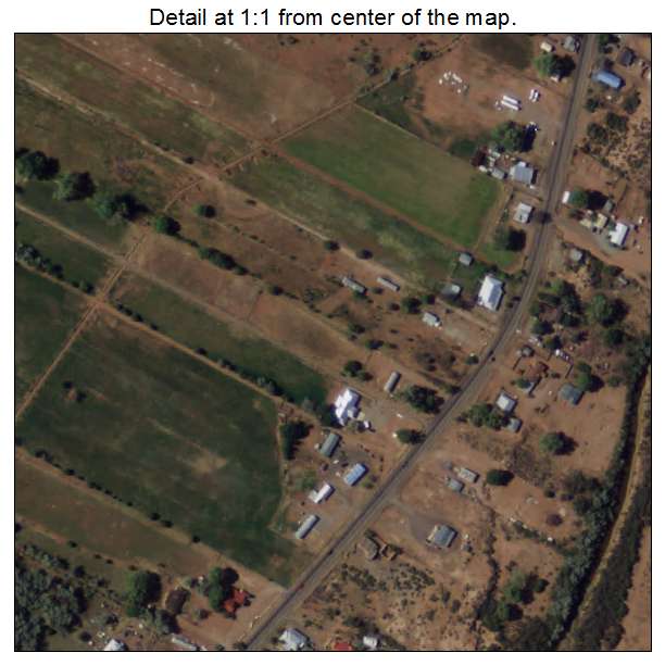 San Ysidro, New Mexico aerial imagery detail