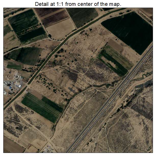Santa Ana Pueblo, New Mexico aerial imagery detail