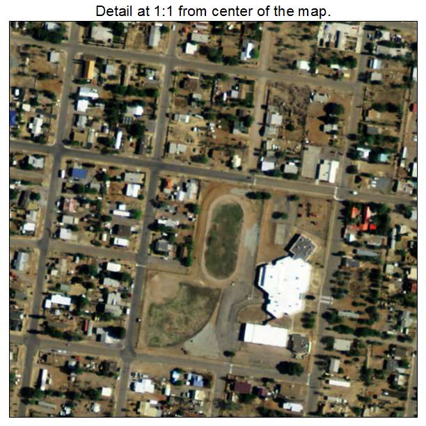 Santa Clara, New Mexico aerial imagery detail