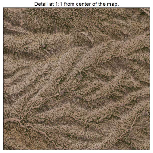 Tesuque, New Mexico aerial imagery detail