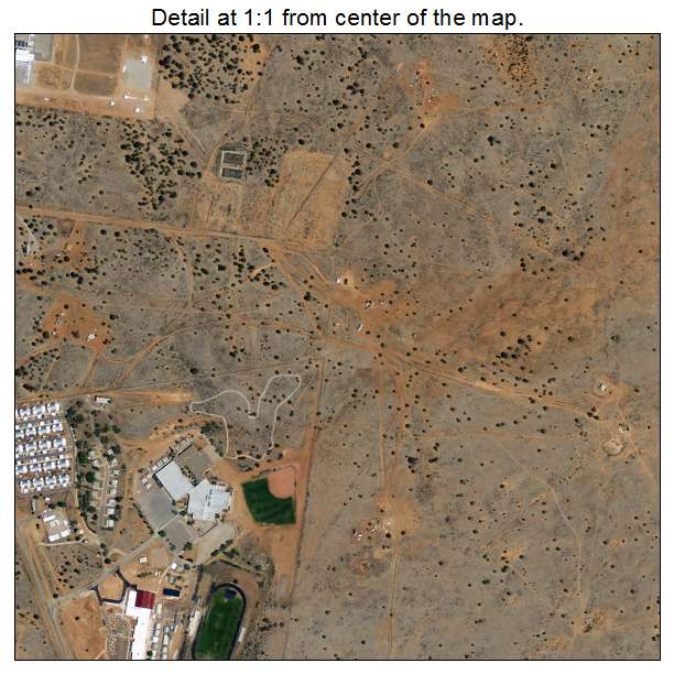 Thoreau, New Mexico aerial imagery detail