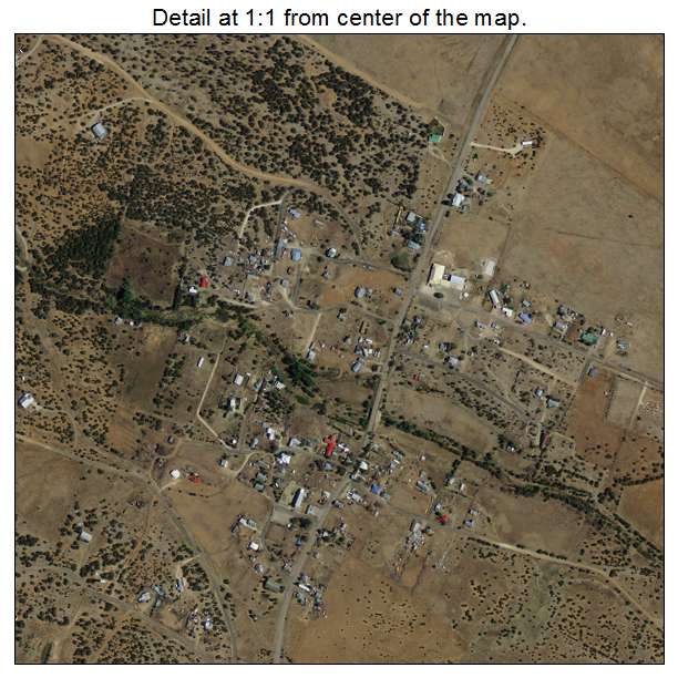 Torreon, New Mexico aerial imagery detail