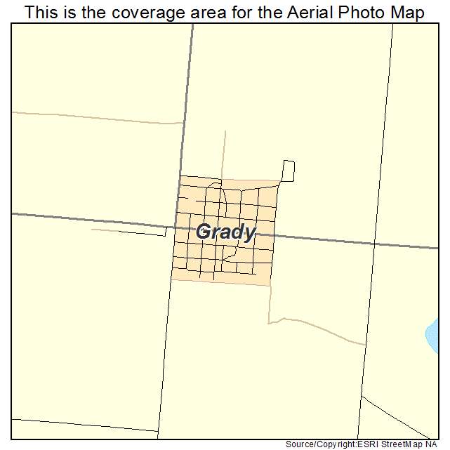 Grady, NM location map 