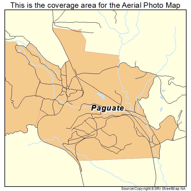 Paguate, NM location map 