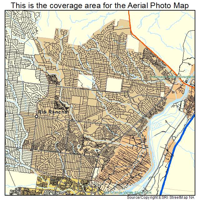 Rio Rancho, NM location map 