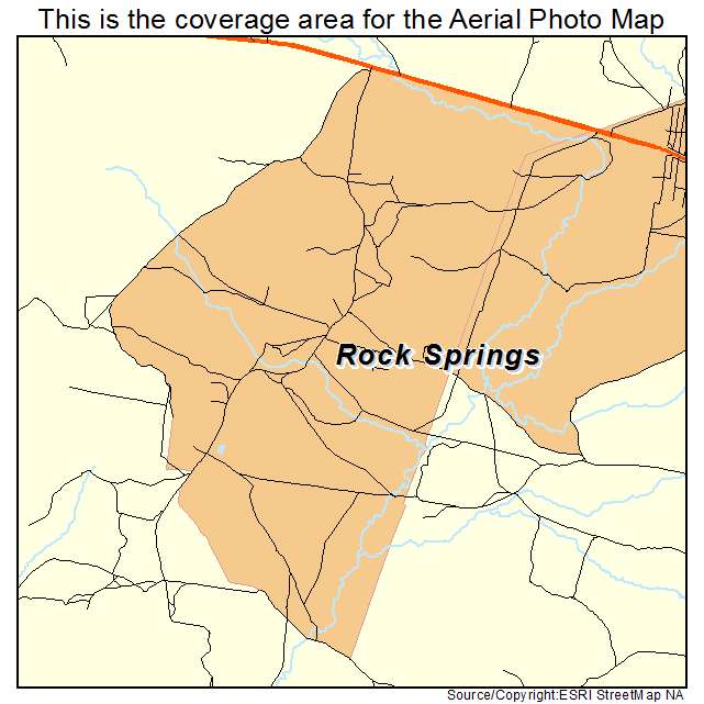 Rock Springs, NM location map 