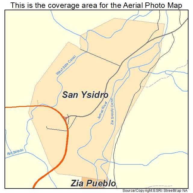 San Ysidro, NM location map 