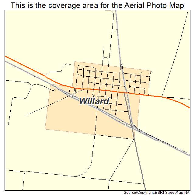 Willard, NM location map 