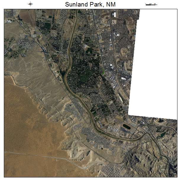 Sunland Park, NM air photo map