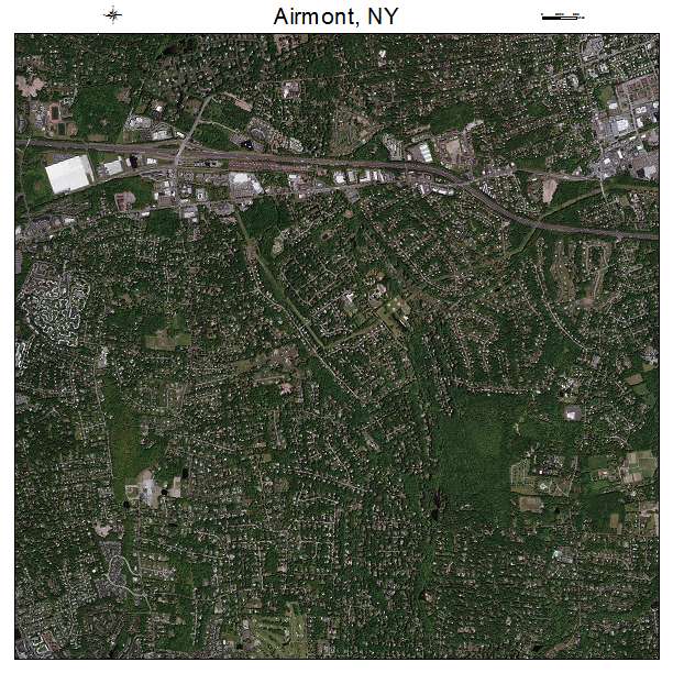Airmont, NY air photo map
