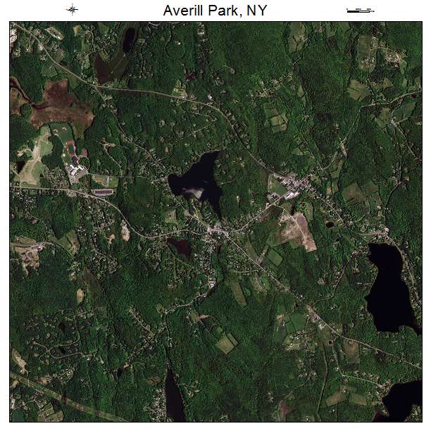 Aerial Photography Map Of Averill Park Ny New York