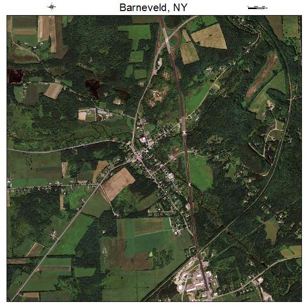 Barneveld, NY air photo map