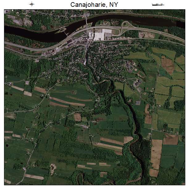 Canajoharie, NY air photo map