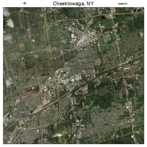 Cheektowaga, NY air photo map