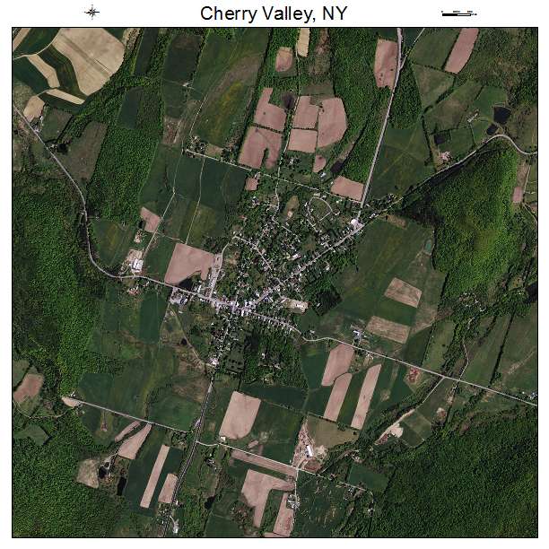 Cherry Valley, NY air photo map