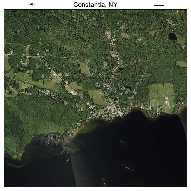 Constantia, NY air photo map