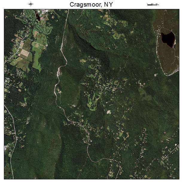 Cragsmoor, NY air photo map