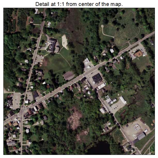 Amenia, New York aerial imagery detail