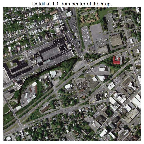 Auburn, New York aerial imagery detail