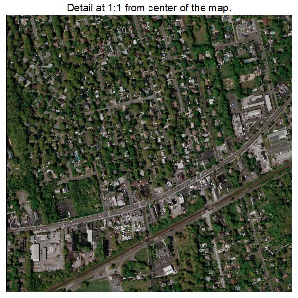 Bayport, New York aerial imagery detail