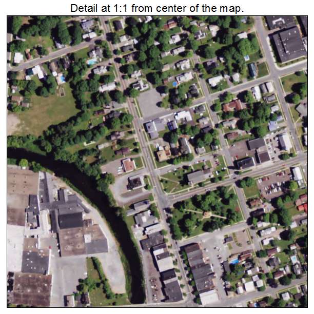 Camden, New York aerial imagery detail